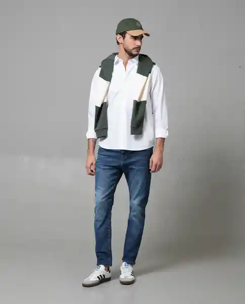 Camisa Hombre Blanco M 110 110G004_BLA110601 Rifle