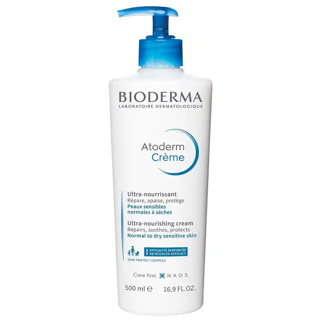 Bioderma Crema para Rostro y Cuerpo Hidratante Atoderm