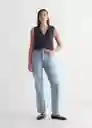 Chaleco Sanremoa Marino Talla 20 Niña Mango