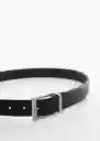 Cinturón Emili5 Negro Talla 90 Hombre Mango