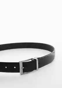Cinturón Emili5 Negro Talla 90 Hombre Mango