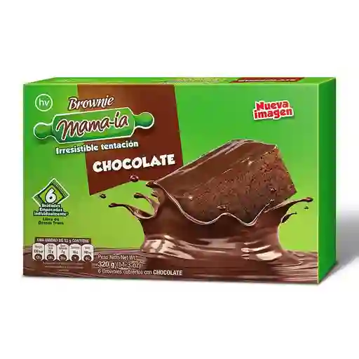 Mama-Ía Brownie de Chocolate Irresistible Tentación