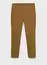 Pantalón Paris Ocre Talla 42 Hombre Mango