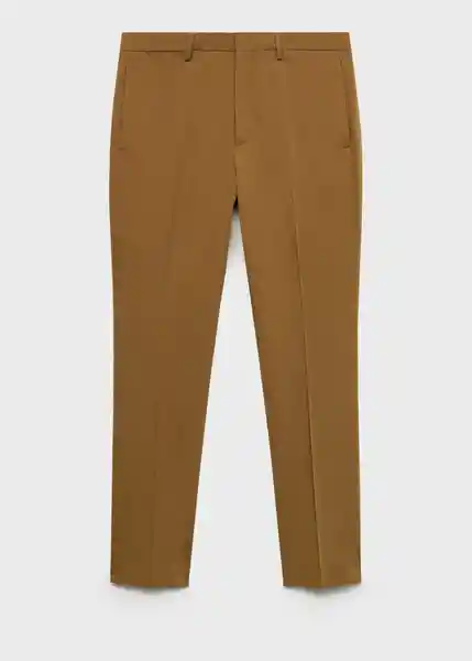 Pantalón Paris Ocre Talla 42 Hombre Mango