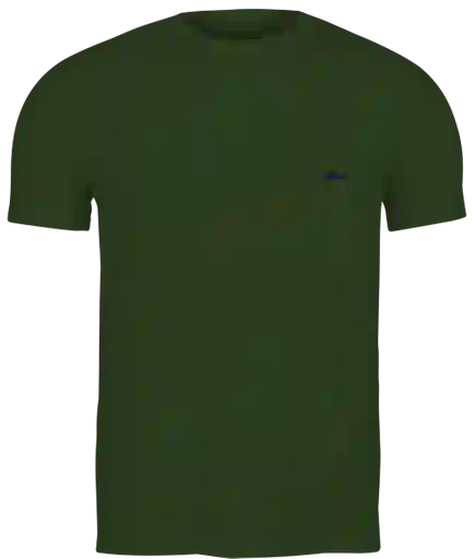 Camiseta Hombre Verde Militar Talla L Salvador Beachwear