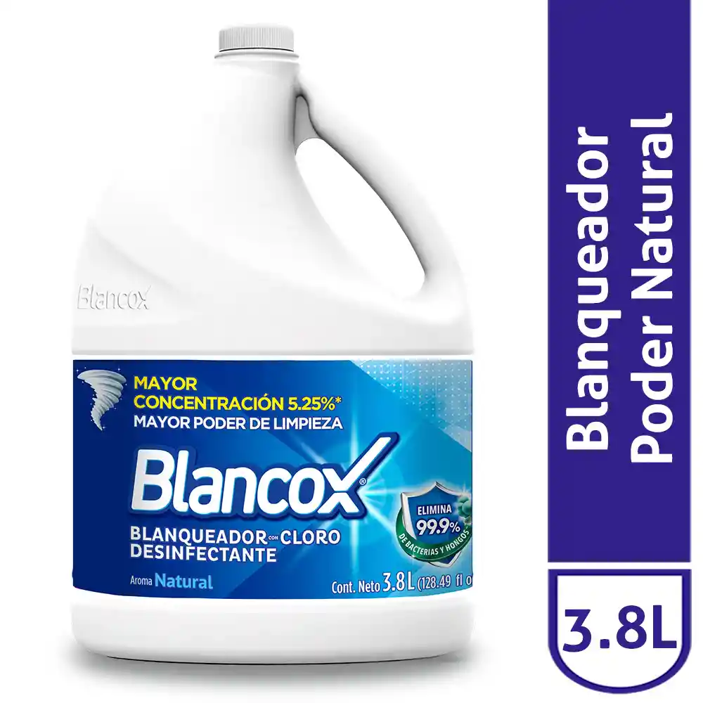 Blancox Blanqueador Desinfectante Aroma Poder Natural