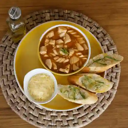 Sopa Minestrone + Jugo