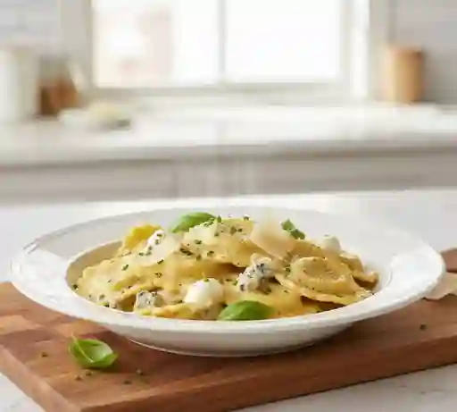 Raviolis En Salsa 4 Quesos