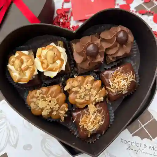 Caja mini brownie love