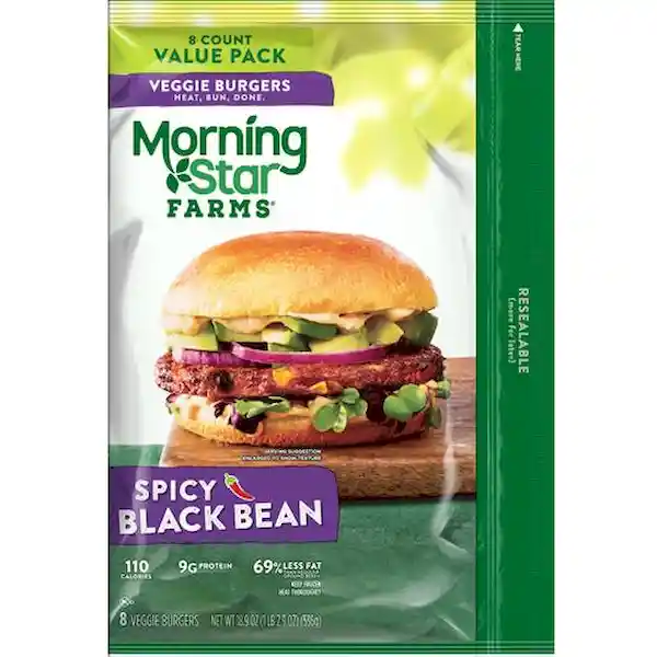 Morning Star Farms Hamburguesa Vegetariana de Frijoles