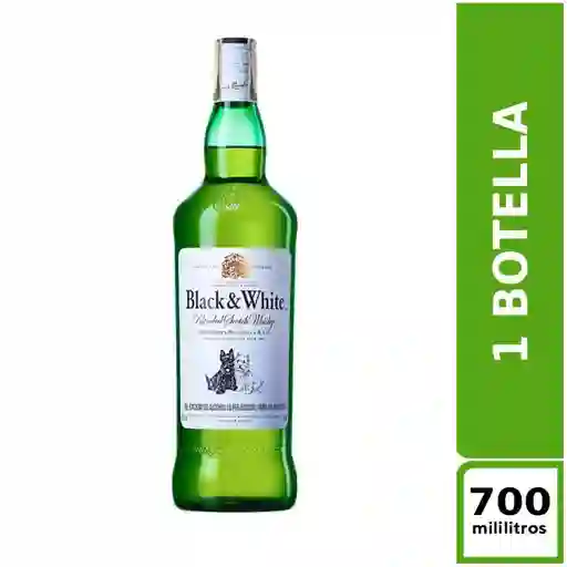 Blanco y Negro 700 ml