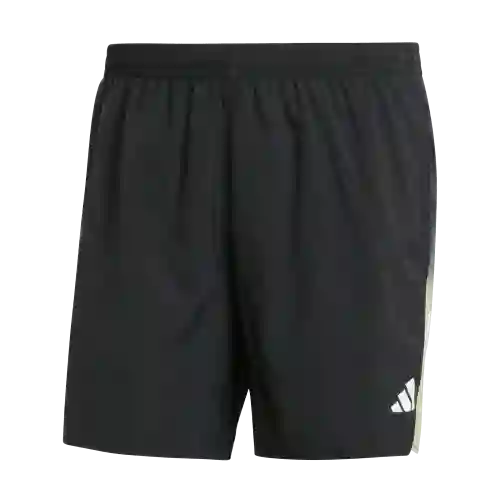Adidas Pantaloneta Correr de Hombre Negro Talla S5