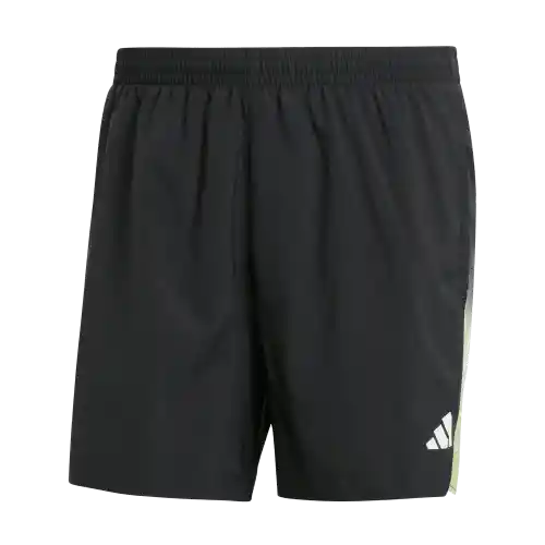 Adidas Pantaloneta Correr de Hombre Negro Talla S5