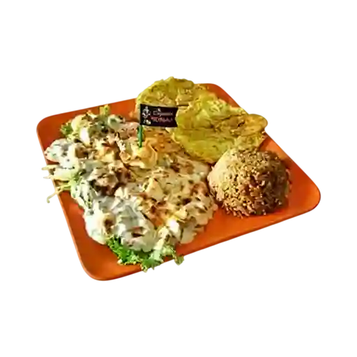 Mariscos Especial Morgan Gratinado