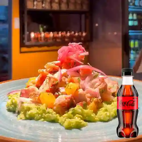 Combo Ceviche de Chicharrón + Coca-Cola Zero 250 ml