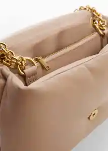 Bolso G Falco Taupe Mujer Mango