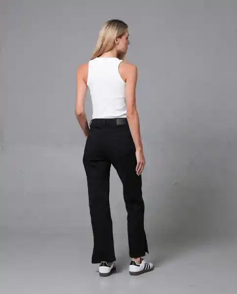 Jean Mujer Negro Talla 10 232G001 Rifle