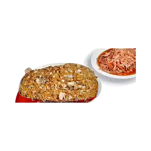 Mega Spaguetti y Pollo