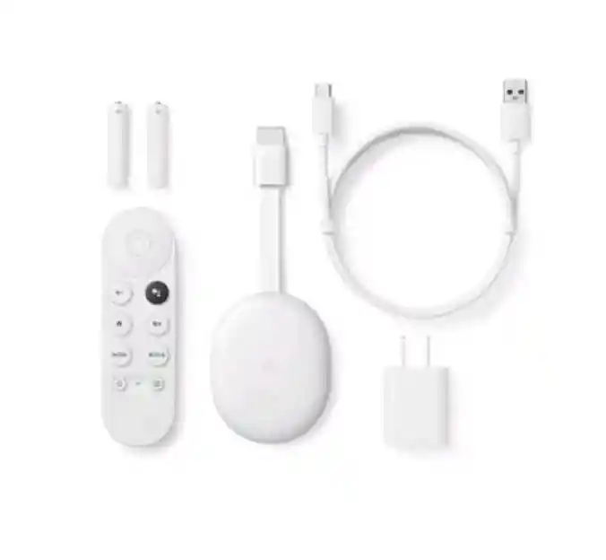 Google Chromecast 4ta Gen Uhd(4k+hdr) + Control Remoto Blanco