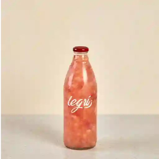Lychees y fresas 1 litro