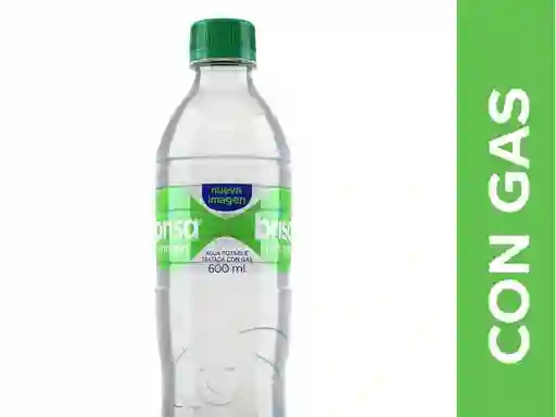 Agua Brisa con Gas 600 ml  