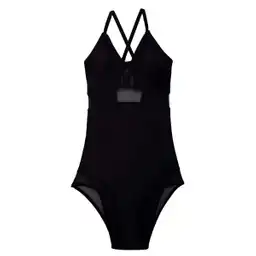 Lili Pink Vestido Baño Entero Negro Talla 36B