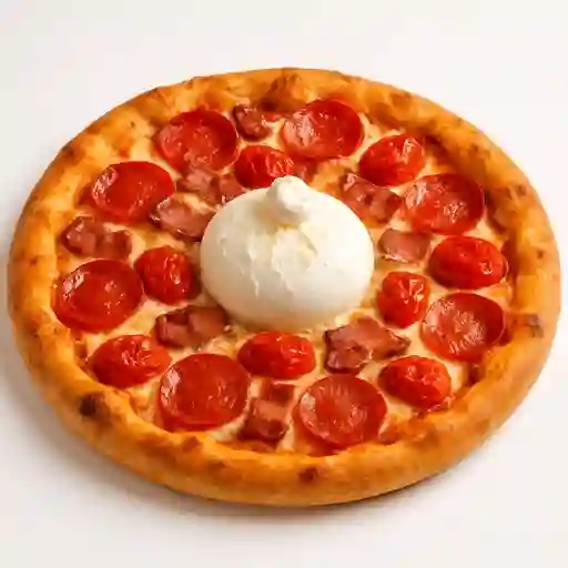 Pizza Parmigiano E Burrata (Mediana)