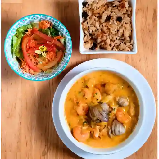 Cazuela de mariscos