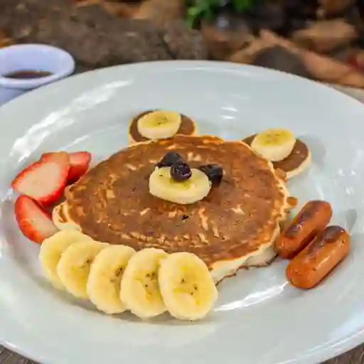 Pancake de osito (niños)