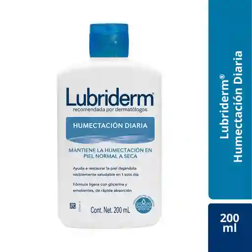 Crema Corporal LUBRIDERM Humectación Diaria 200 ML