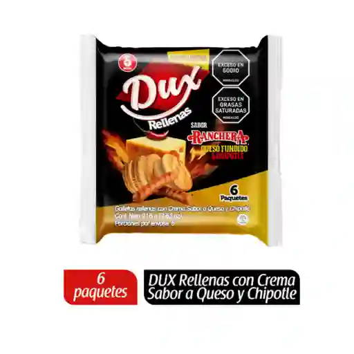 Galletas Dux Ranchera Queso Fundido (216 Gr)
