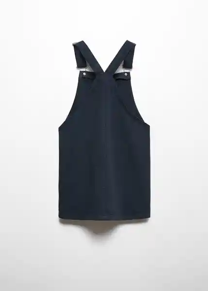 Vestido Pichi Valen Niñas Navy Talla 9 Mango