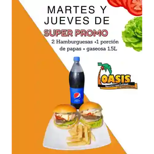 Martes y Jueves de Promo Hamburguesas