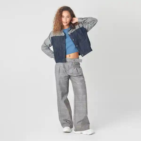 Chaqueta Cuello Sport Manga Larga Multicolor Talla S 721714