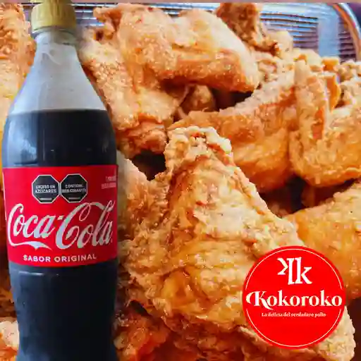 Combo 1 pollo apanado y gaseosa 1.5lt