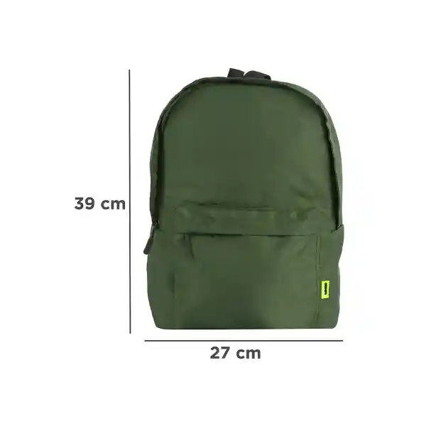 Mochila Básica Verde Miniso