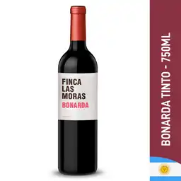 Fincas Las Moras Vino Tinto Bonarda Botella de 750 ml