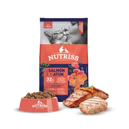Nutriss Alimento Para Gato Adultos Salmón Atún