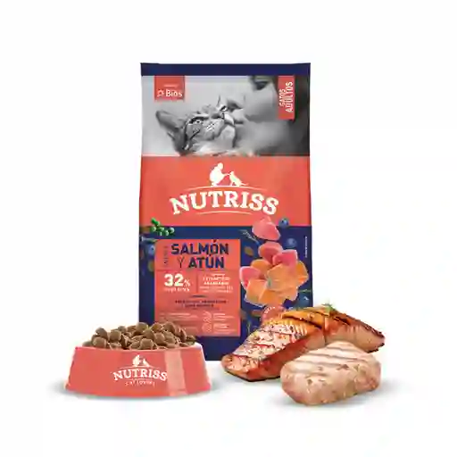 Nutriss Alimento Para Gato Adultos Salmón Atún
