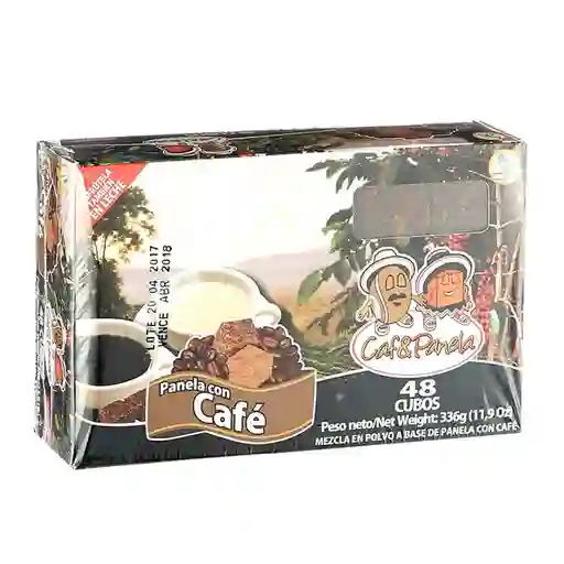 Caf&Panela Panela Con Café Cubos
