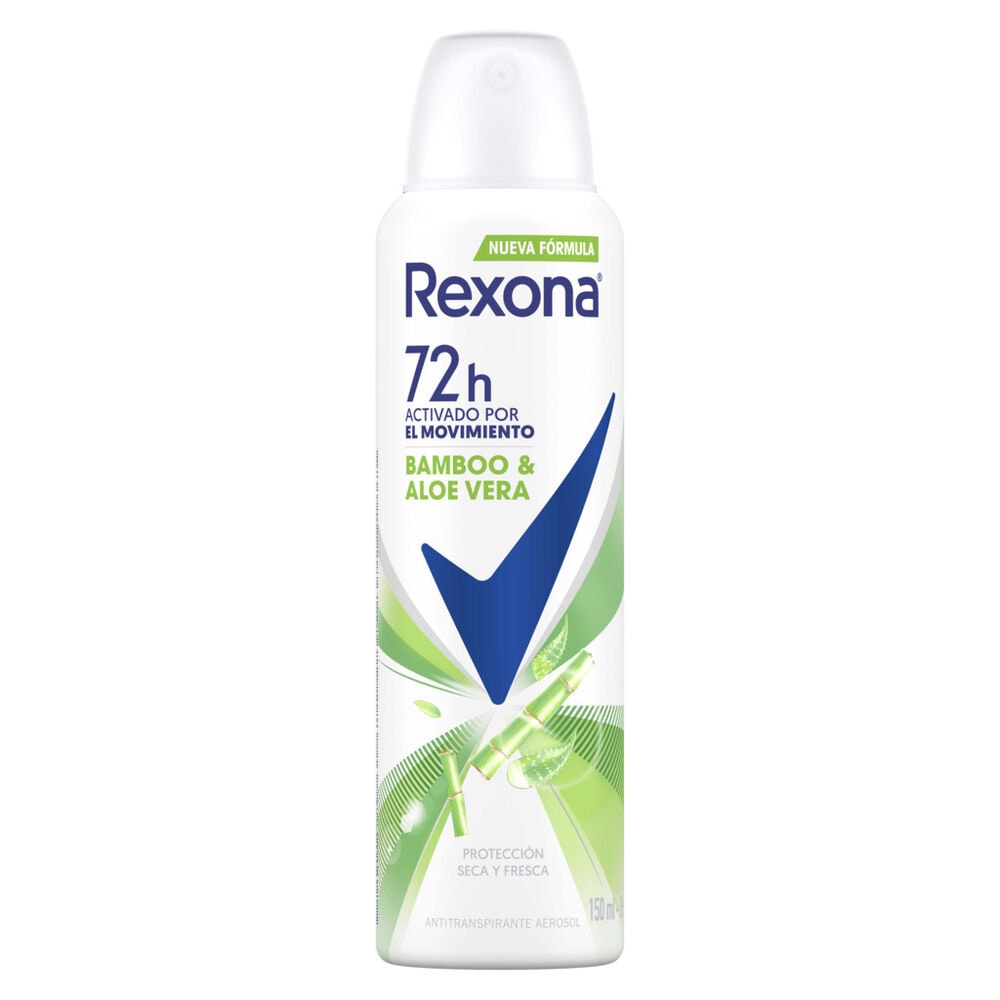 Rexona Desodorante Bamboo & Aloe Vera en Aerosol 150 ml