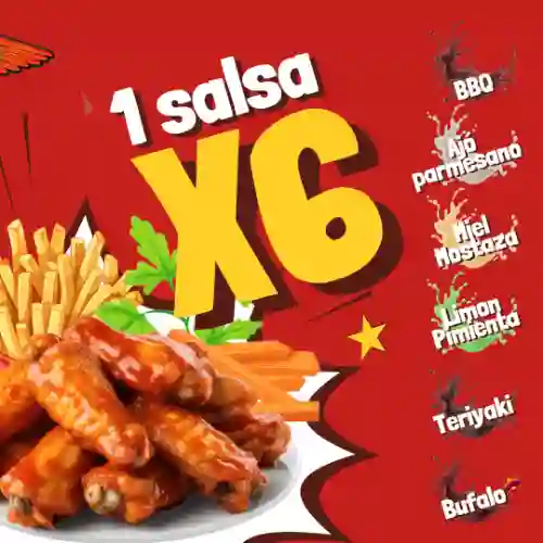 Alitas X 6