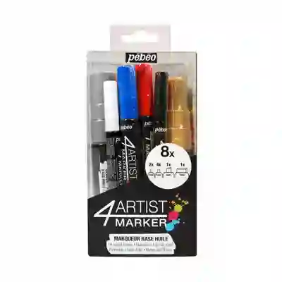 Pebeo Set Marcador Óleo 4Artist Surtidos