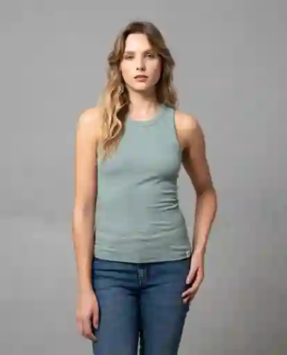 Camiseta Mujer Verde S 201G100_VER176323 Rifle