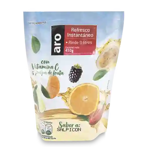 Aro Refresco Polvo Salpicon Rinde 9 L