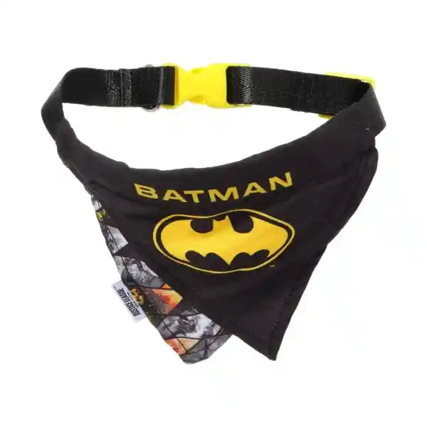 Accesorio Mascotas Bandana Serie Batman Grande Serie dc Miniso