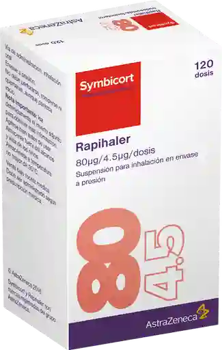 Rapihaler Suspensión (80 mcg/4.5 mcg)