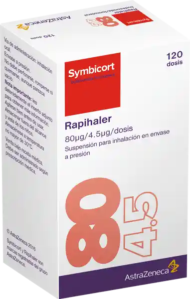 Rapihaler Suspensión (80 mcg/4.5 mcg)