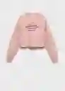 Sudadera Chapter Rosa Talla 10 Niñas Mango