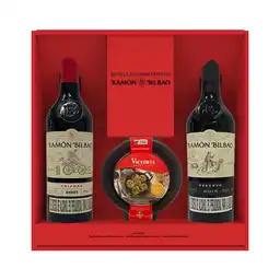 Ramon Bilbao Set Vino Tinto Reserva y Crianza + Sartén de Hierro